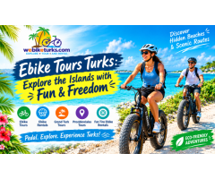 Ebike Tours Turks: Explore the Islands with Fun & Freedom