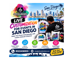 Bring Your Event to Life with Live Customization in San Diego
