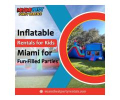 Inflatable Rentals for Kids Miami for Fun-Filled Parties