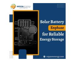 Solar Battery Enphase for Reliable Energy Storage