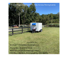 Reliable Refrigerated Trailer Rentals for Flexible Cold Storage