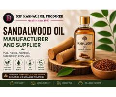Sandalwood Oil Manufacturer and Supplier – DSF Kannauj