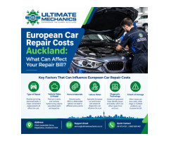 What Influences European Car Repair Costs in Auckland?