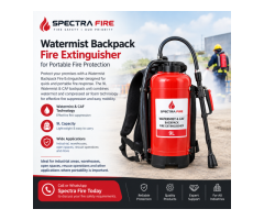 Watermist Backpack Fire Extinguisher – Portable Fire Protection