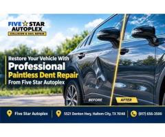 Professional Dent Restoration After Vehicle Damage