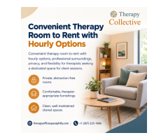 Affordable Therapy Room to Rent with Easy Scheduling