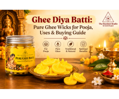 Buy Pure Ghee Diya Batti Online at Best Price | The Stardust Studio