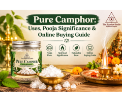 Buy Pure Camphor Online at Best Price | The Stardust Studio