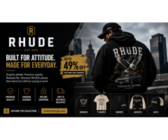 RHUDE Streetwear Collection & Luxury Apparel 2026