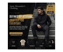 Saint Alexander's Clothing | Minimalist Streetwear & Quiet Luxury Essentials