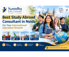 Best Study Abroad Consultant in Noida for Your International Education Dreams