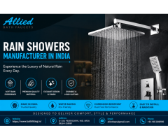 Rain Showers Manufacturers in India: Modern Designs for a Luxurious Bathroom