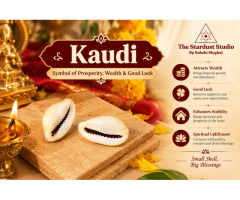 Shop Kaudi (Cowrie) Shells Online at Best Price | The Stardust Studio