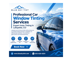 Car Window Tinting Services | Professional Auto Tinting Experts