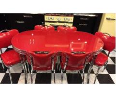 Convert your retro-styled 1950s Leaf tables for kitchen into a 21st-century design