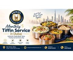 Best Monthly Tiffin Service in Dubai for Daily Indian Meals | Anmol