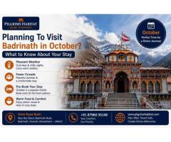 Planning To Visit Badrinath in October