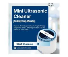Mini Ultrasonic Cleaner for Easy Cleaning