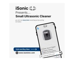Small Ultrasonic Cleaner for Easy Cleaning