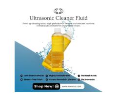 Ultrasonic Cleaner Fluid for Deep Cleaning