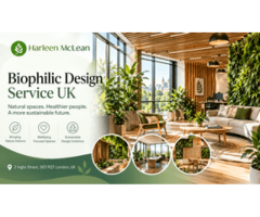 Biophilic Design Service UK | Harleen McLean