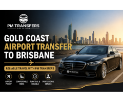 Gold Coast Airport Transfer to Brisbane | Reliable Travel with PM Transfers