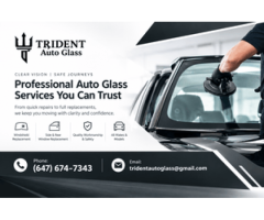 Vehicle Window Replacement Markham – Reliable Auto Glass Services