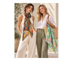 Shop Elegant Silk Scarves for a Stylish Wardrobe