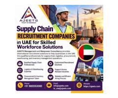 Supply Chain Recruitment Companies in UAE for Skilled Workforce Solutions