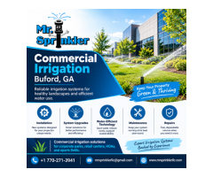 Commercial Irrigation Buford, GA