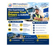 Hire Experienced Overseas Truck Drivers for Serbian Companies