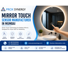 Mirror Touch Sensor Manufacturer in Kolkata | Prox Synergy
