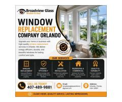 Glass Door Repair Orlando FL | Fast Service by Broadview Glass