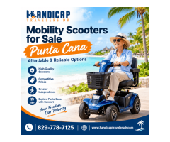 Mobility Scooters for Sale Punta Cana – Affordable & Reliable Options
