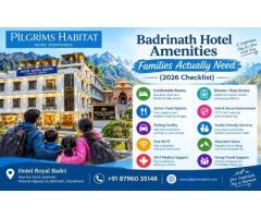 Badrinath Hotel Amenities Families
