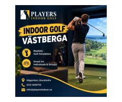 Spela Indoor Golf Västberga hos Players Indoor Golf i Hägersten