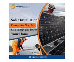 Solar Installation Companies Near Me: Save Energy and Power Your Home