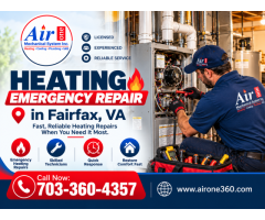 Fairfax VA Heating Repair for Unexpected System Breakdowns