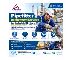 Pipefitter Recruitment Services for Industrial Projects