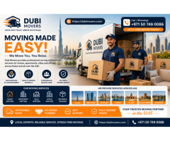 Professional Apartment Shifting Services in Dubai | Dubi Movers