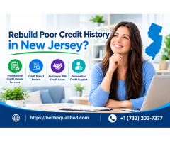 Looking to Rebuild Poor Credit History in New Jersey?