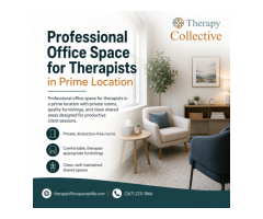 Private Therapy Offices for Rent in a Convenient Location
