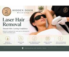 Professional Laser Hair Removal at Hidden Door Medspa