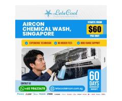 Aircon chemical cleaning singapore