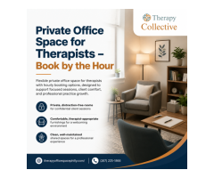 Affordable Office Space for Therapists – Book Your Therapy Room