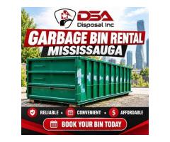 Garbage Bin Rental Mississauga