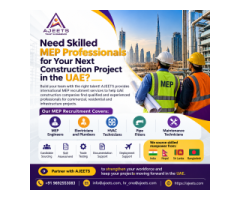 Need Skilled MEP Professionals for Your Next Construction Project in the UAE?