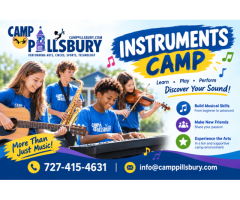 Make Music and Memories at Camp Pillsbury Instruments Camp
