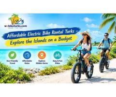 Affordable Electric Bike Rental Turks Explore the Islands on a Budget