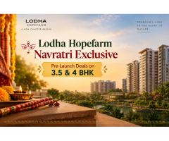 Lodha Hopefarm Whitefield – Forest-Inspired Living Experience